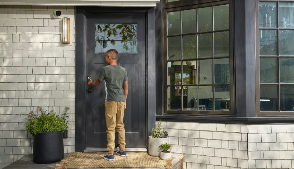 Vivint Smart Lock on home in Springfield